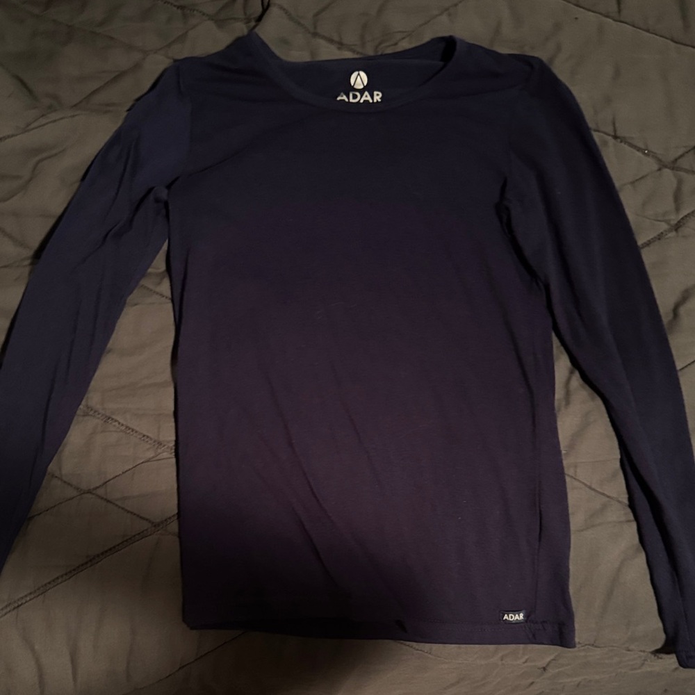 Adar Navy Long Sleeve Shirt